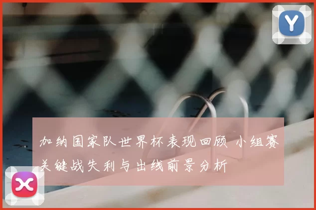 加纳国家队世界杯表现回顾 小组赛关键战失利与出线前景分析